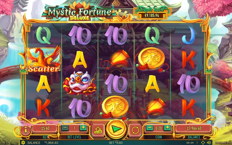 Mystic Fortune base gameplay